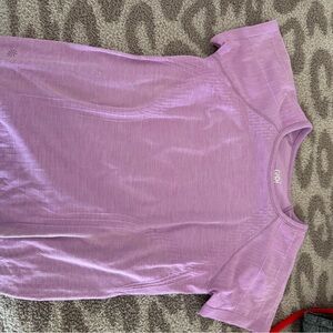 Athleta Kids Light Purple Short Sleeve Tee